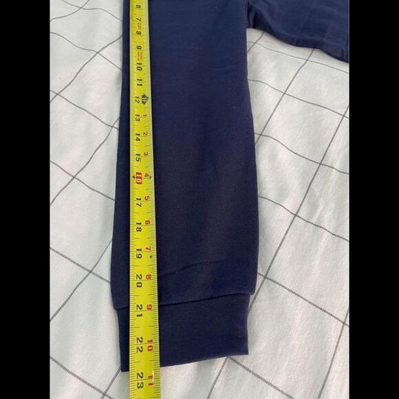 Womens Fleece Jacket Snap Front Cardigan Sweatshirt for Women XL navy blue - Picture 9 of 9